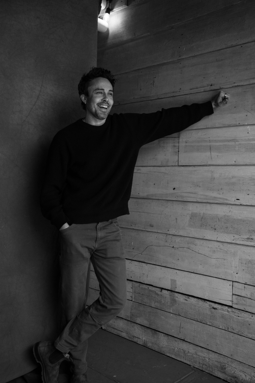 Logan Fahey behind the camera